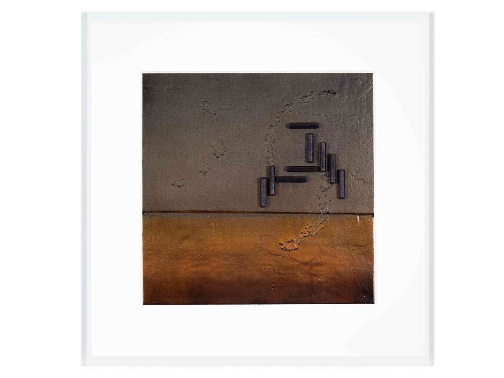 114 Dachpappe, Holz 53x53cm