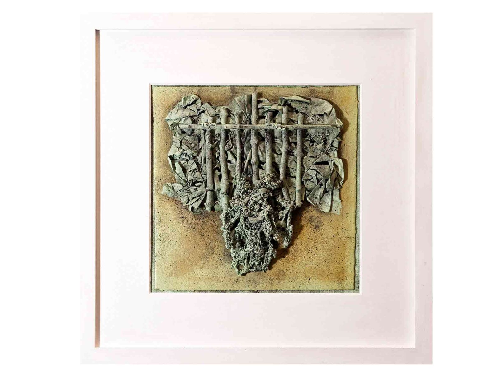 21 Dachpappe, Sagex, Papier, Holz 53x53cm