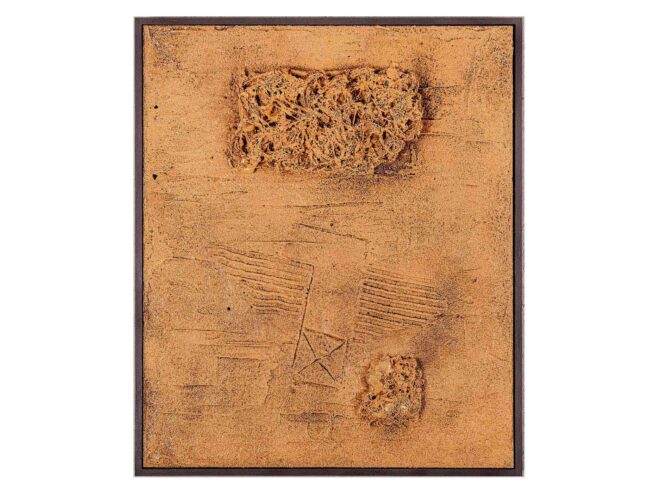 24 Verputz/Spachtel, Sagex 52x64cm