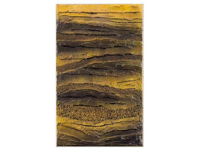 62 Horizonte Verputz/Spachtel, Feiner Sand, Steine 30x50cm