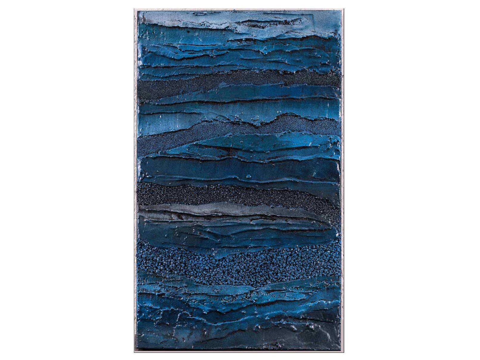 63 Horizonte Verputz, Feiner Sand, Steine 30x50cm