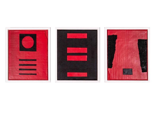 77-78-79 Trilogie Dachpappe 22x27cm