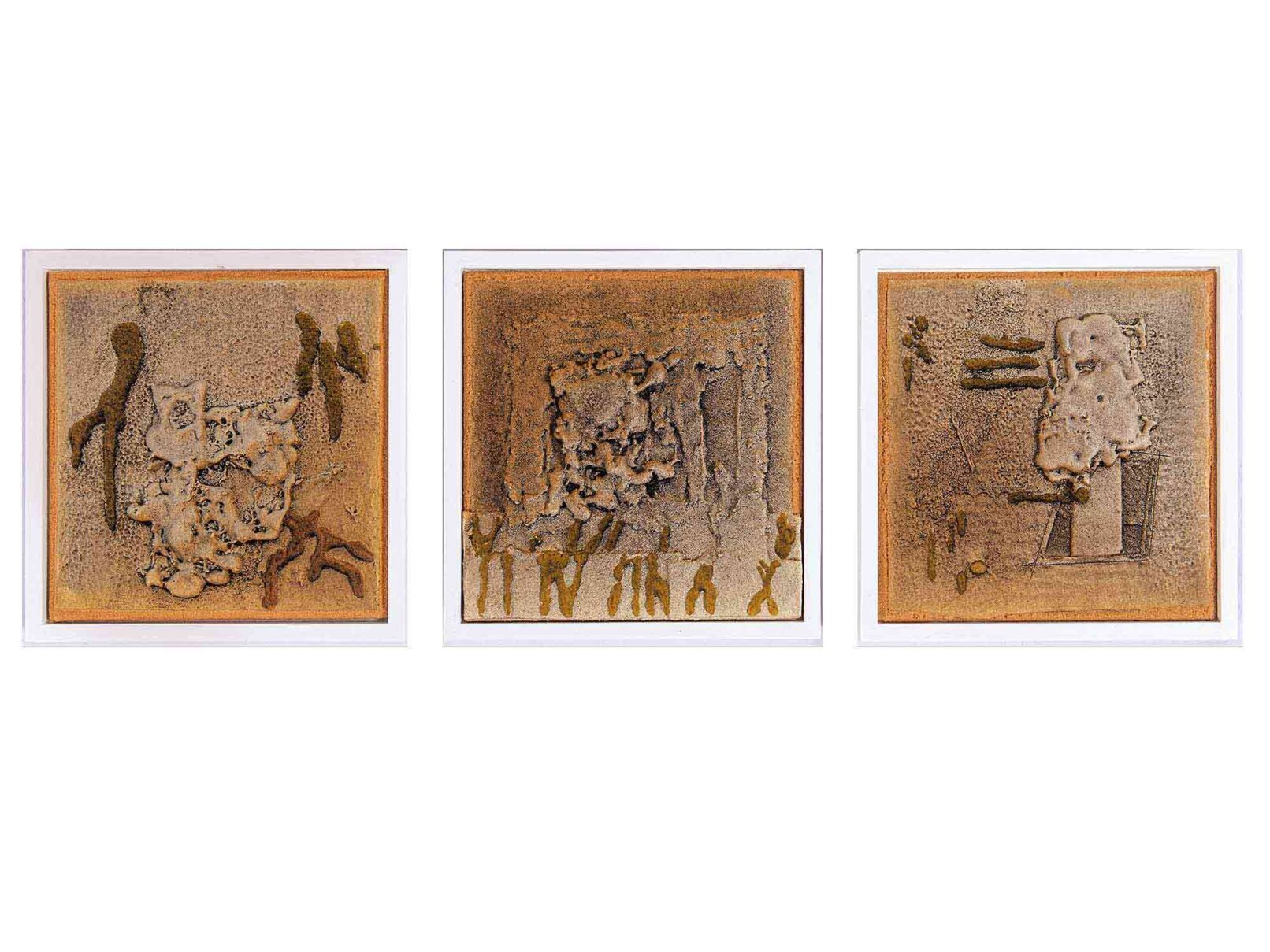 Trilogie 83-84-85 Dachpappe, Sagex, Laim mit Sand 22x22cm