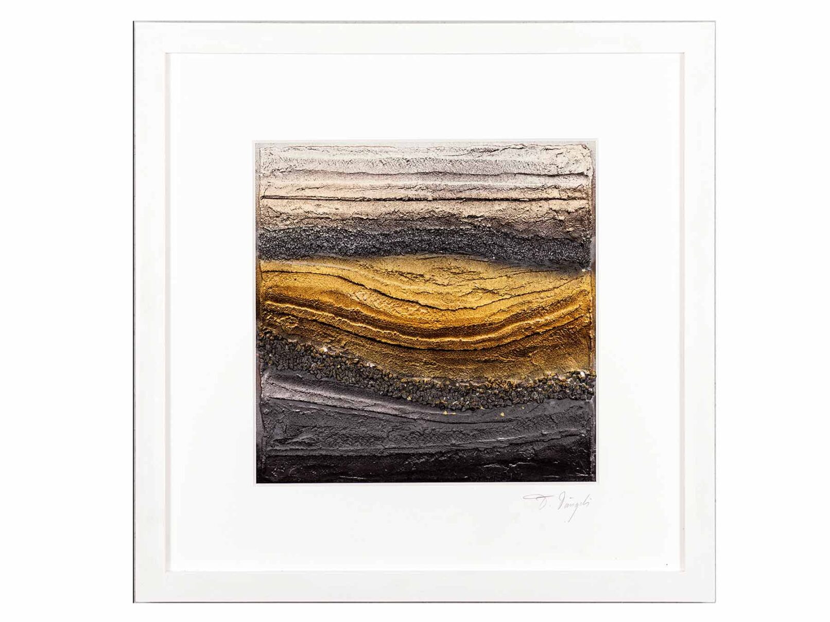 186 Horizonte Spachtelmasse, Sand 52x52cm